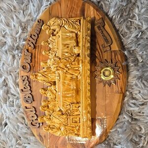Last Supper Wooden Decor